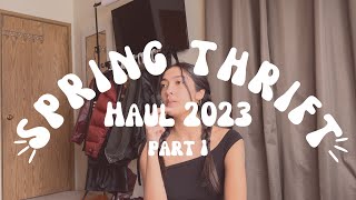 Spring 2023 Thrift Haul - Part One