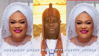 OONI OF IFE'S BEAUTIFUL QUEEN MARIAM OGUNWUSI ON THE DANCE FLOOR AS KENNETH CELEBRATES OONI