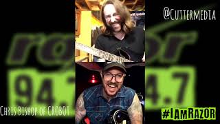 Cutter Talks Live On Instagram with Crobot Guitarist Chris Bishop