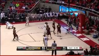 Delon Wright Highlights vs ASU 02-23-14