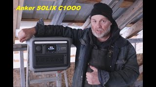 Check It Out..Anker SOLIX C1000 Portable Power Station, You'll Love The Size And Power.