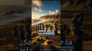 La Isla de Pascua: Misterio y Majestuosidad 🗿 #historia #pascua #shorts