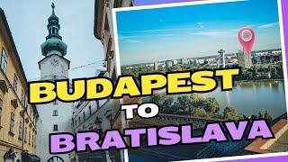 Traveling to Bratislava from Budapest | 11th country | Slovakia day 1