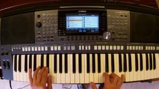 Robin Schulz ft Akon - Heatwave - piano keyboard synth cover by LIVE DJ FLO