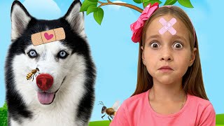 Fun the Boo Boo story from Sofia and Dog