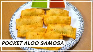 आलू पॉकेट समोसा रेसिपी | Instant Pocket Aloo Samosa | Aloo Pockets | Neelam Ki Tasty Rasoi