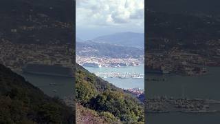 La Spezia 🇮🇹 linda vista do alto de Campiglia #italy #travel #laspezia #hiking #sun