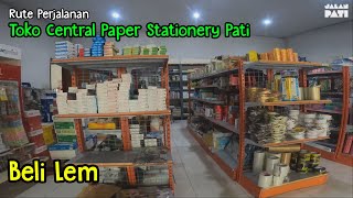 Beli Lem di Toko Central Paper Stationery Pati