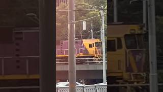 N class going over the flinders st flyover