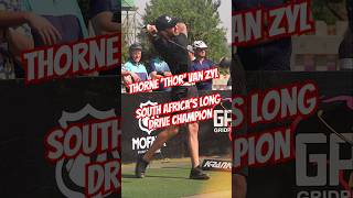 Thorne 'Thor' Van Zyl South Africa’s Long Drive Champion