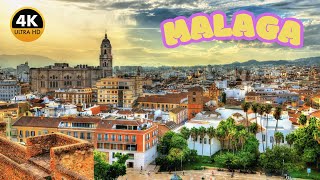 malaga spain 4k