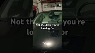 Custom lock sounds with Tesla’s holiday update #starwars #tesla #memes #meme #nerd