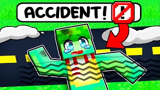 J'ai eu un ACCIDENT DE VOITURE dans Minecraft !