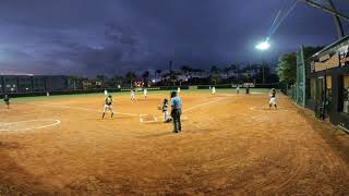 Nova vs  Western  Softball