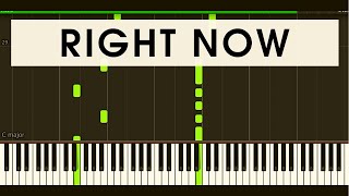 AKON - RIGHT NOW (synthesia)