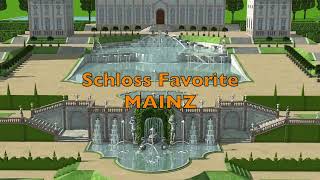 Schloss Favorite Mainz Thetis Fountain