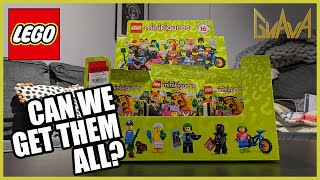 LEGO CMF SERIES 19 BOX OPENING! Can we get them all?