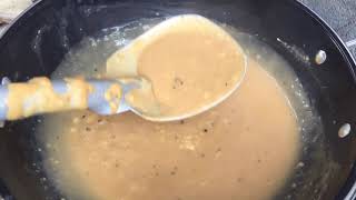 HOW TO MAKE EASY AND YUMMY GRAVY USING ROUX!