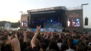 Iron Maiden - Phantom of the Opera + Run to the Hills live @ Graspop 2013