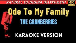 Ode To My Family - The Cranberries (HD Karaoke Version)