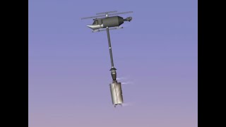 Helicopter recovers second stage from spacer nebular test flight | BananaSpace