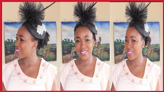 Hat making for beginners /how to block a fascinator