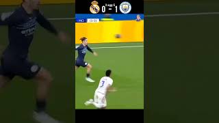 Real Madrid vs Manchester City 2022 Champions League Semi-Final #short #shorts #football #youtube