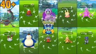 😳 All 45+ Shiny Pokemons Caught in Go Fest 2023