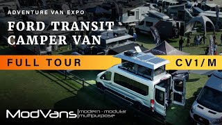 Full Tour of ModVan's Ford Transit CV1/M