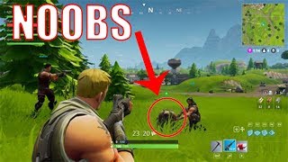 NOOBS PLAY FORTNITE FOR THE FIRST TIME!