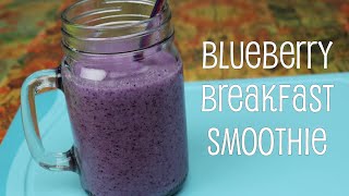 Easter Purple Breakfast Smoothie