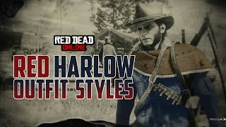 RED HARLOW OUTFIT STYLES l Red Dead Online l RDR2 TIPS