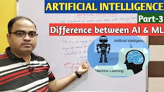 ARTIFICIAL INTELLIGENCE | Part-3 | Difference between AI & ML 🔥