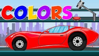 Cars Colors | Educational Video | Preschool Learning