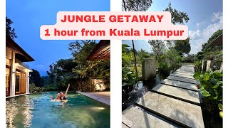 A beautiful area, Janda Baik. Jungle getaways  short drive from Kuala Lumpur. Luxury stay.