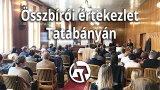 Összbírói értekezlet Tatabányán