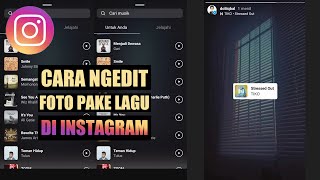 CARA NGEDIT FOTO PAKE LAGU DI IG