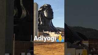 A glimpse of 112ft tall Adiyogi Statue. #adiyogi #adiyogiInbangalore #sadhguru #viral #ytshort