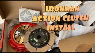 K24 CIVIC UPDATE!! ACTION CLUTH AND FLYWHEEL INSTALL