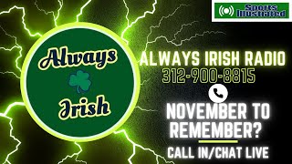 Notre Dame Call In/Chat LIVE☘️Irish Ranking Debate/ Initial CFP Biggest ?s/ What To Watch