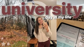 a day in my life at NIPISSING UNIVERSITY! | 2024 first year bphe