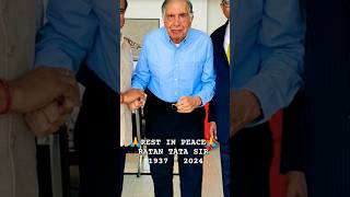 Ratan Tata sir passed away today💔RIP🙏 #ratantata #restinpeace