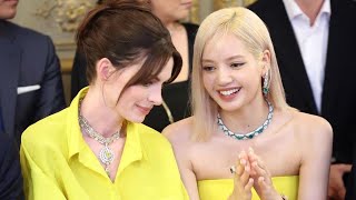 LISA IN HIGH JEWELRY SHOW💛🔥