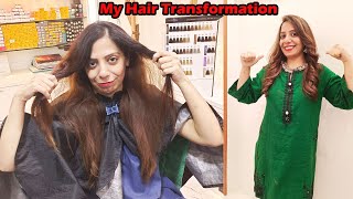 Hair Transformation Vlog | Family Reaction on my New Look | AyeshaLifeStyle