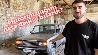 MAŞININ YAĞINI ÖZÜN DƏYİŞ !