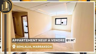 Appartement neuf de 81 m² à vendre à Semlalia, Marrakech