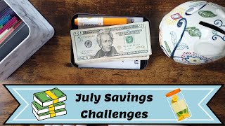 July Savings Challenges