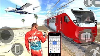 New Train 😍 in India bike driving 3d |techno Gamer