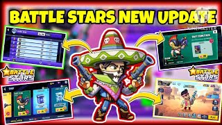 RANK RESET, NEW INTERFACE, NEW SKINS IN BATTLE STARS || BATTLE STARS NEW UPDATE