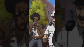 standing here I realize Bushido Brown #shorts #boondocks #standinghereirealize #explore #funny #meme